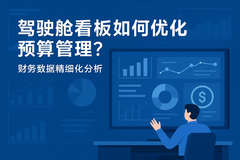 驾驶舱看板如何优化预算管理？财务数据精细化分析
