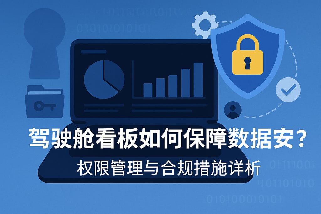 驾驶舱看板如何保障数据安全？权限管理与合规措施详析