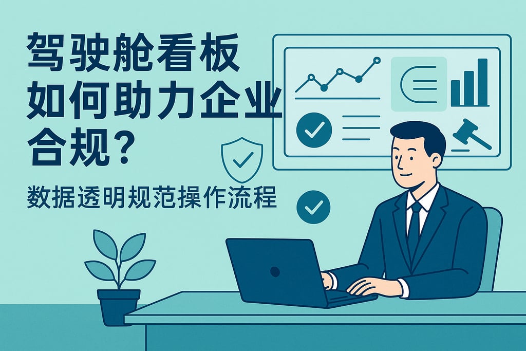 驾驶舱看板如何助力企业合规？数据透明规范操作流程