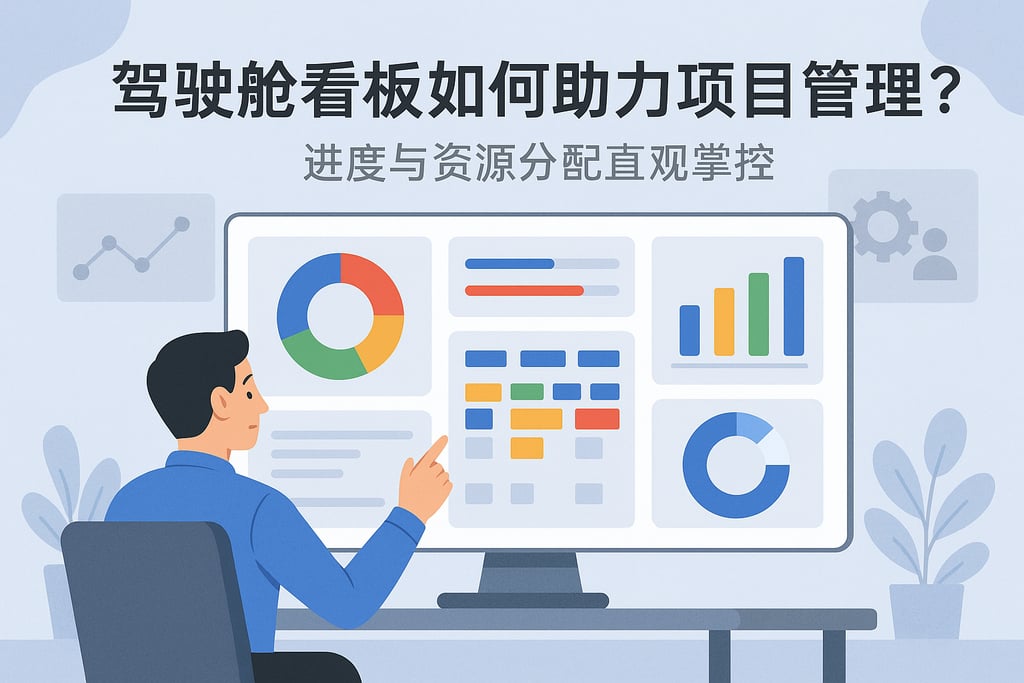驾驶舱看板如何助力项目管理？进度与资源分配直观掌控