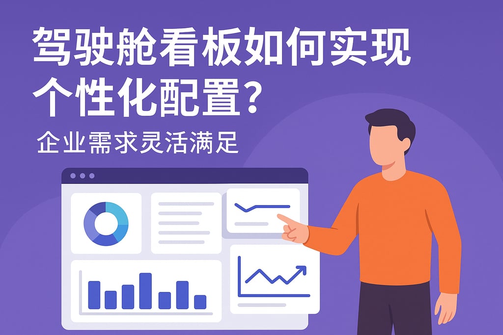 驾驶舱看板如何实现个性化配置？企业需求灵活满足