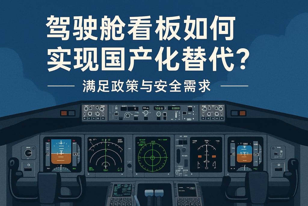 驾驶舱看板如何实现国产化替代？满足政策与安全需求