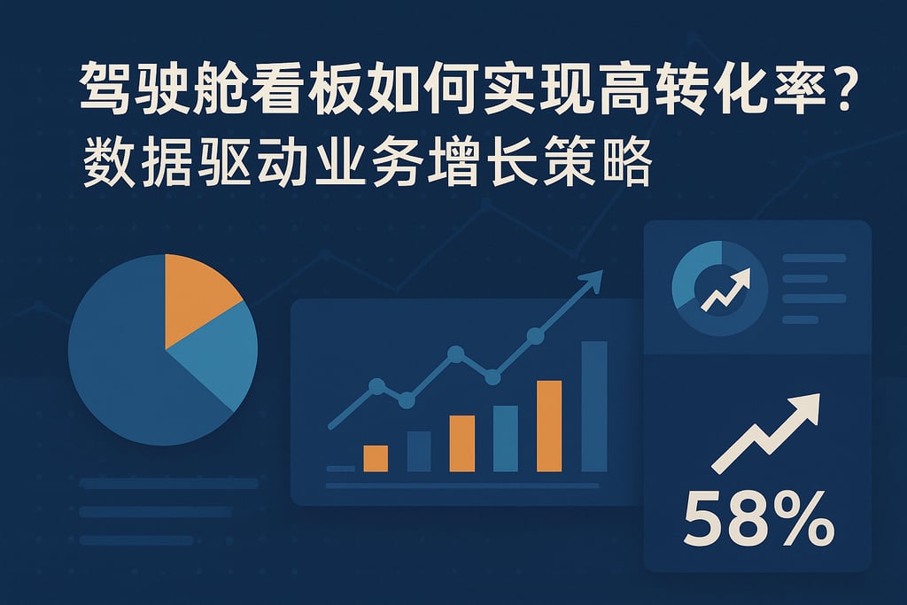 驾驶舱看板如何实现高转化率？数据驱动业务增长策略