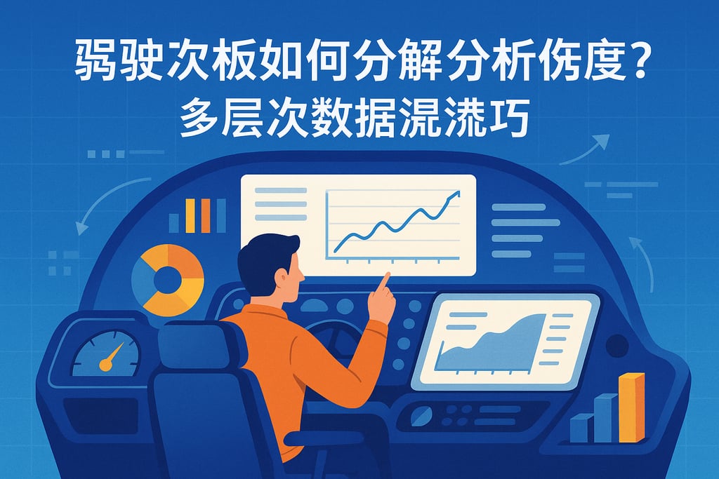 驾驶舱看板如何拆解分析维度？多层次数据洞察技巧