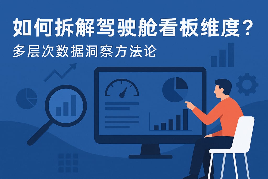 驾驶舱看板如何拆解分析维度？多层次数据洞察方法论