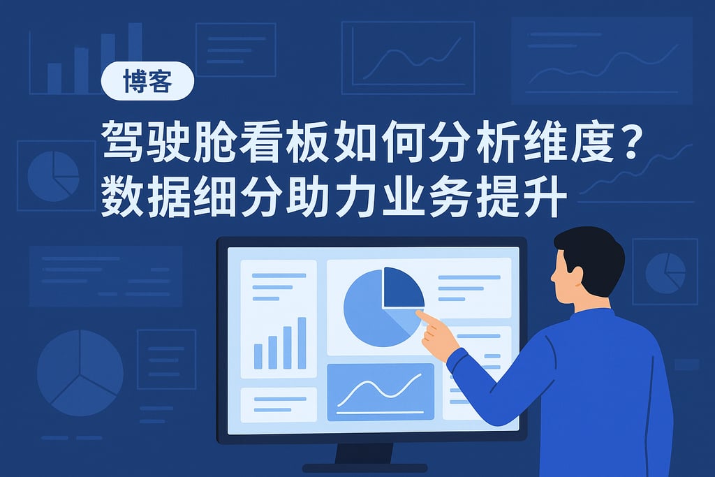 驾驶舱看板如何拆解分析维度？数据细分助力业务提升