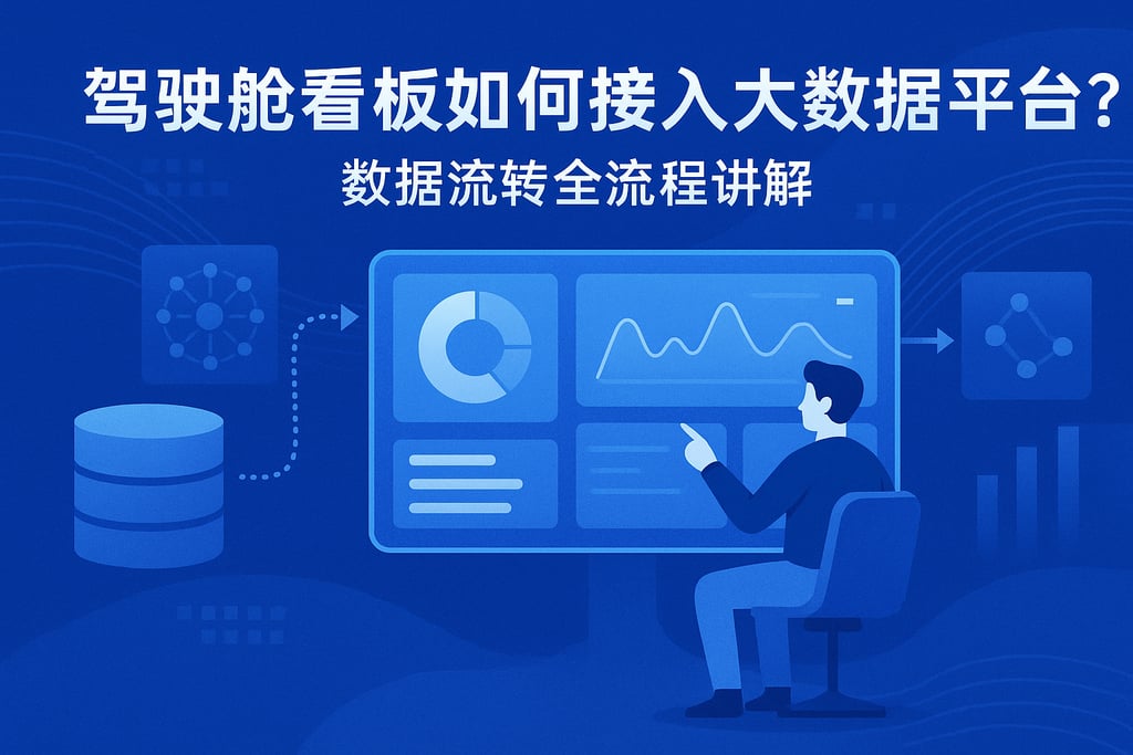 驾驶舱看板如何接入大数据平台？数据流转全流程讲解