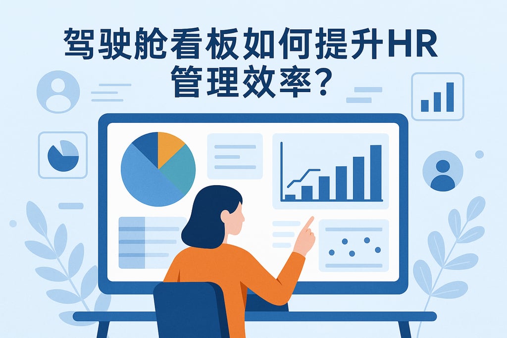 驾驶舱看板如何提升HR管理效率？人力资源数据可视化