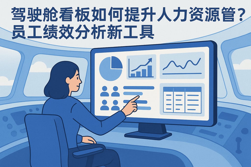 驾驶舱看板如何提升人力资源管理？员工绩效分析新工具