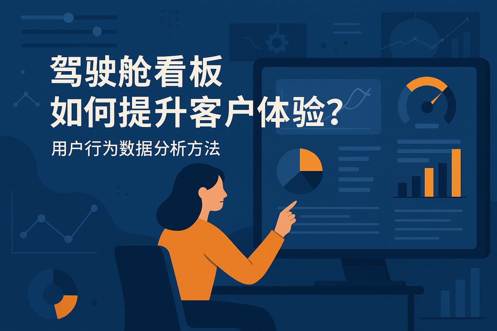 驾驶舱看板如何提升客户体验？用户行为数据分析方法