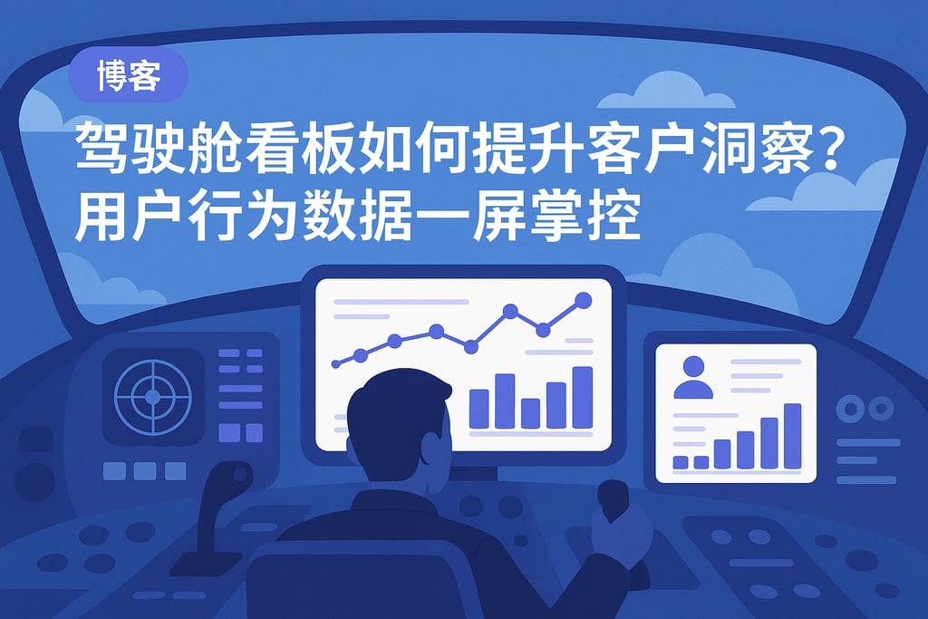 驾驶舱看板如何提升客户洞察？用户行为数据一屏掌控
