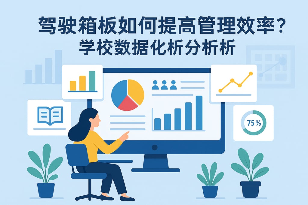 驾驶舱看板如何提升教育管理效率？学校数据可视化分析