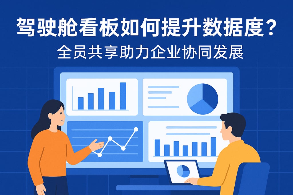 驾驶舱看板如何提升数据透明度？全员共享助力企业协同发展
