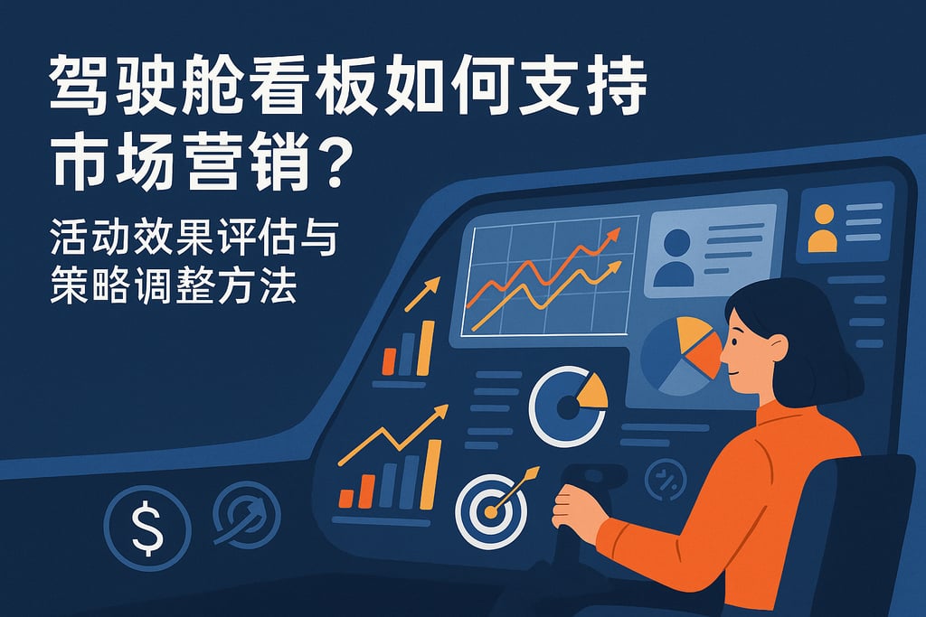 驾驶舱看板如何支持市场营销？活动效果评估与策略调整方法