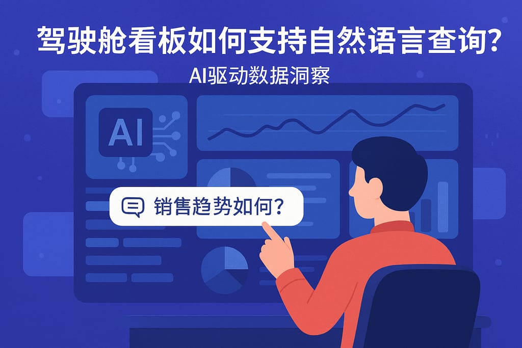 驾驶舱看板如何支持自然语言查询？AI驱动数据洞察