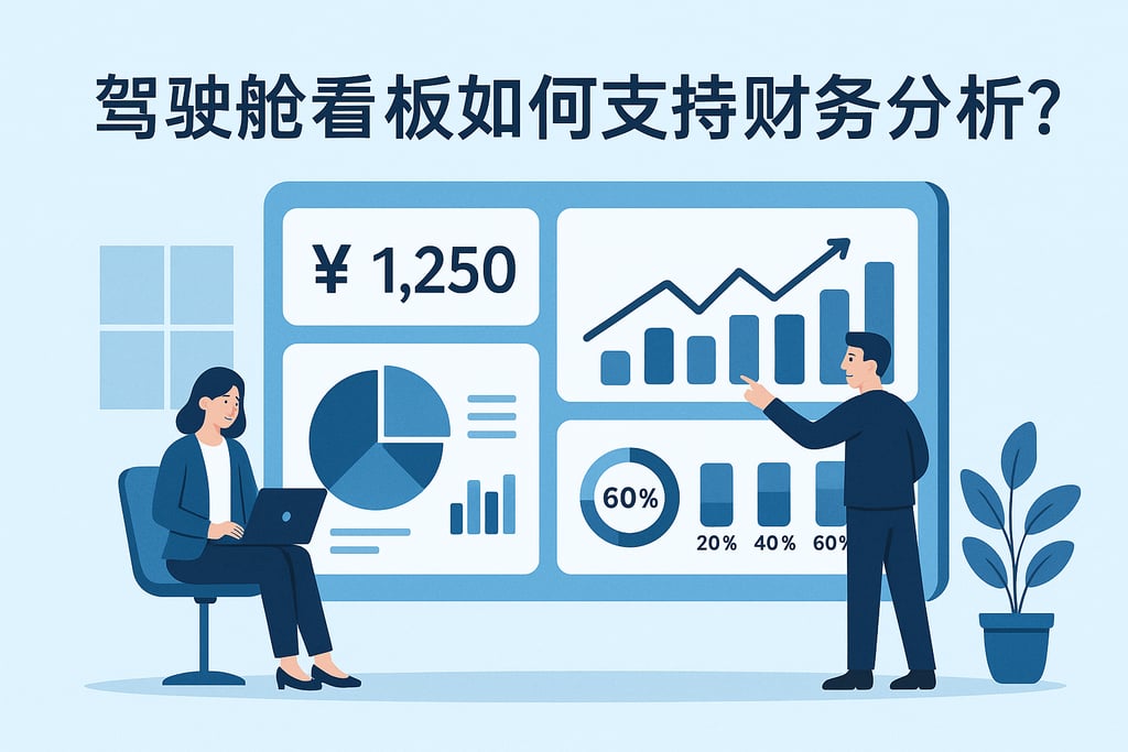 驾驶舱看板如何支持财务分析？关键指标快速呈现