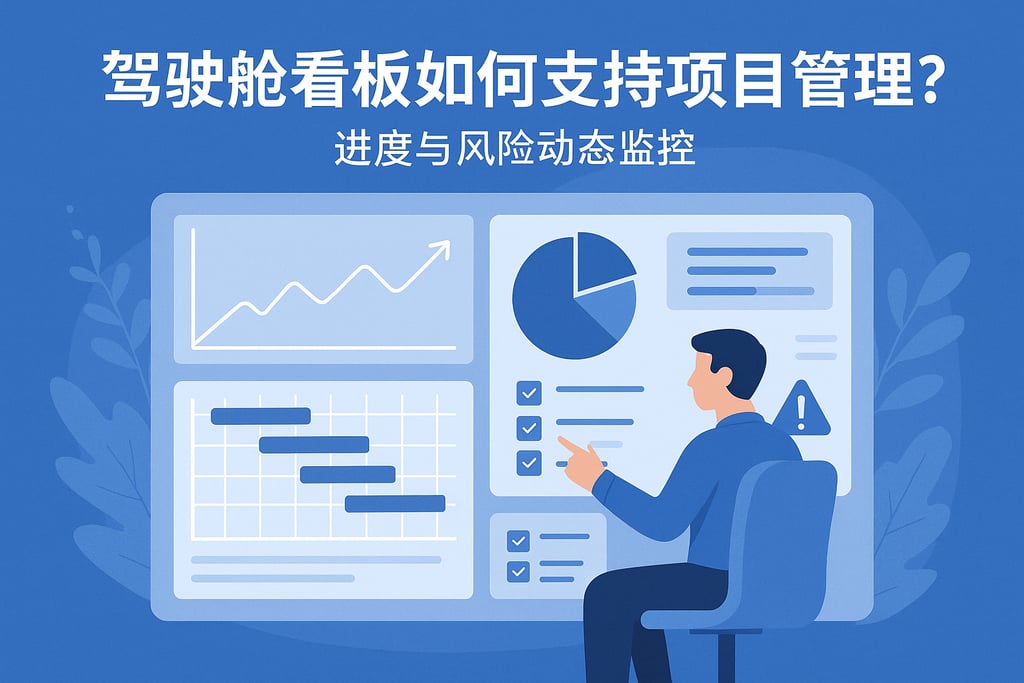 驾驶舱看板如何支持项目管理？进度与风险动态监控