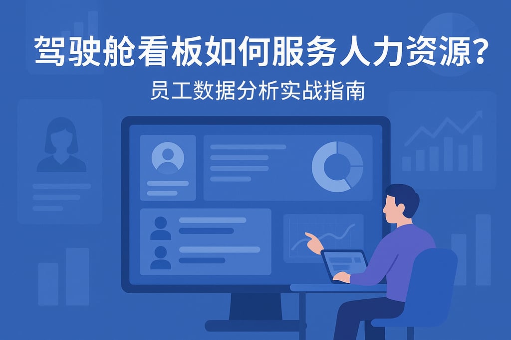 驾驶舱看板如何服务人力资源？员工数据分析实战指南