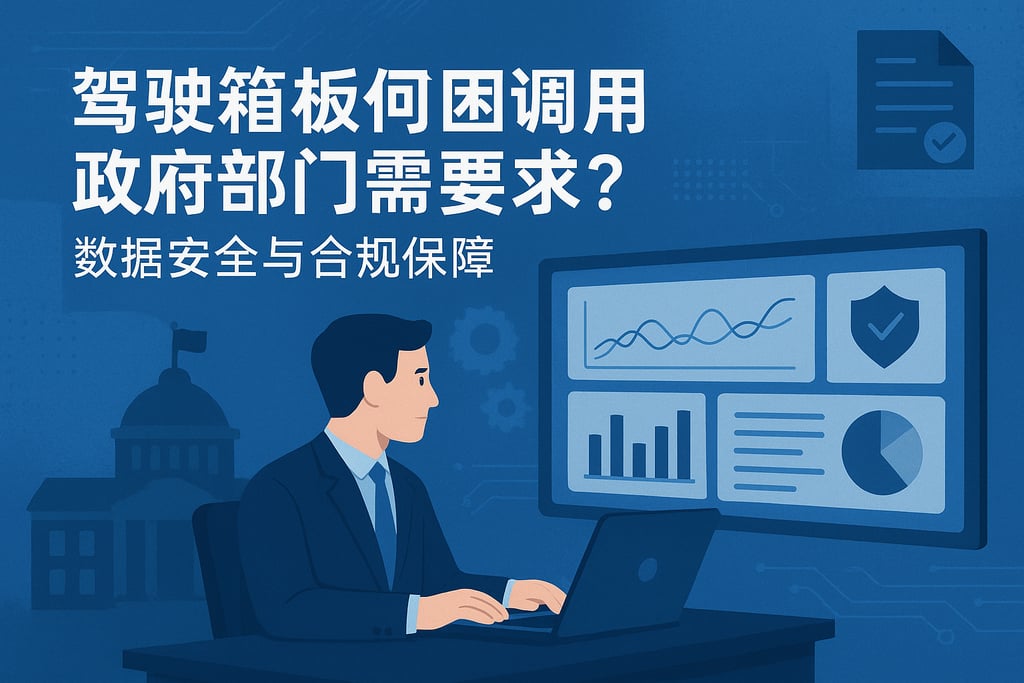 驾驶舱看板如何满足政府部门需求？数据安全与合规保障