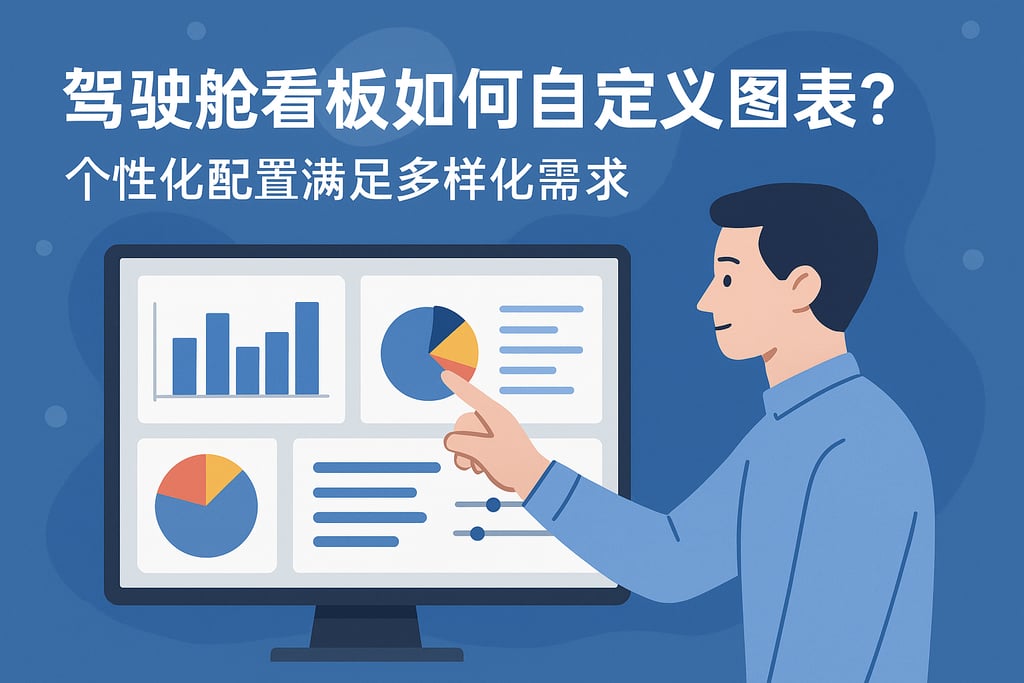 驾驶舱看板如何自定义图表？个性化配置满足多样化需求