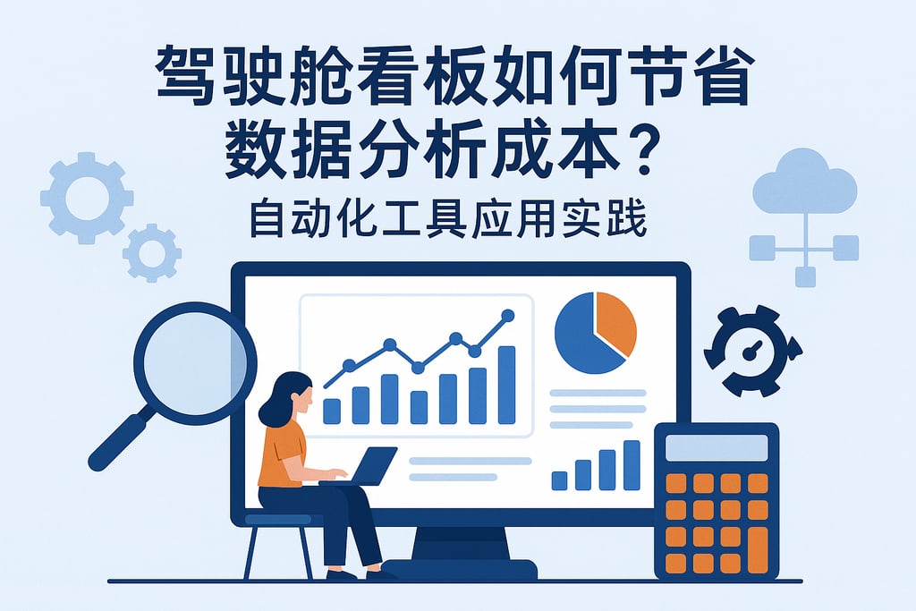 驾驶舱看板如何节省数据分析成本？自动化工具应用实践