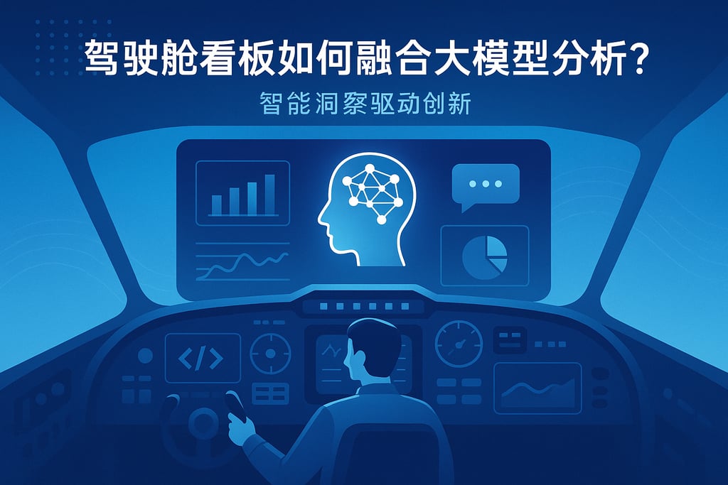 驾驶舱看板如何融合大模型分析？智能洞察驱动创新
