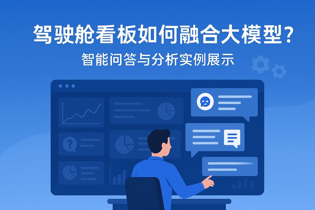 驾驶舱看板如何融合大模型？智能问答与分析实例展示
