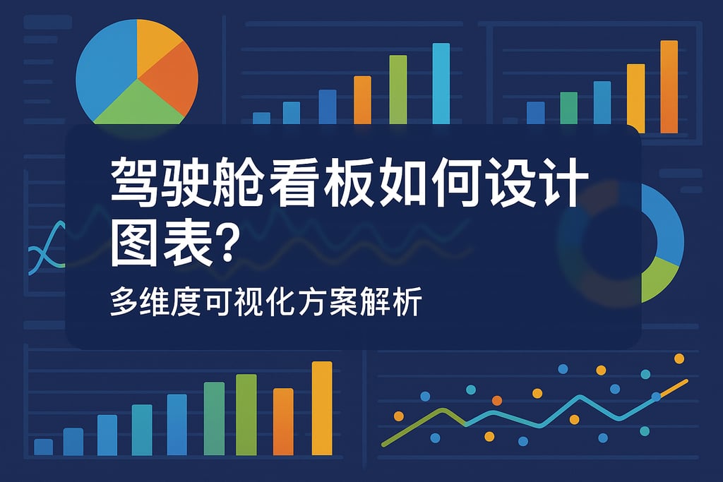 驾驶舱看板如何设计图表？多维度可视化方案解析