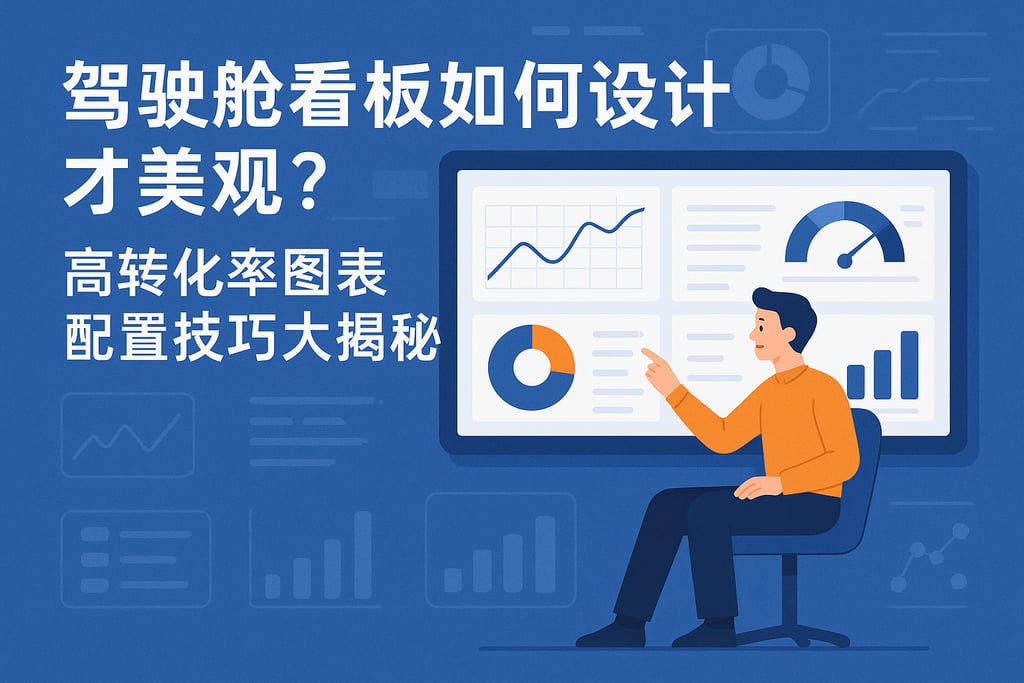 驾驶舱看板如何设计才美观？高转化率图表配置技巧大揭秘