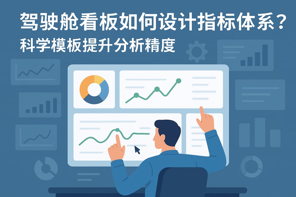 驾驶舱看板如何设计指标体系？科学模板提升分析精度