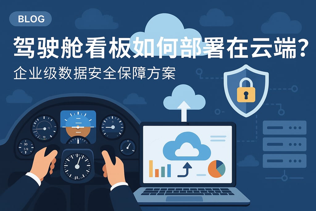 驾驶舱看板如何部署在云端？企业级数据安全保障方案