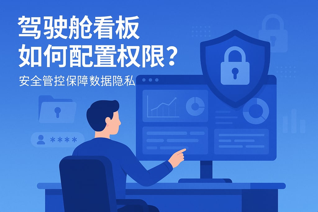 驾驶舱看板如何配置权限？安全管控保障数据隐私
