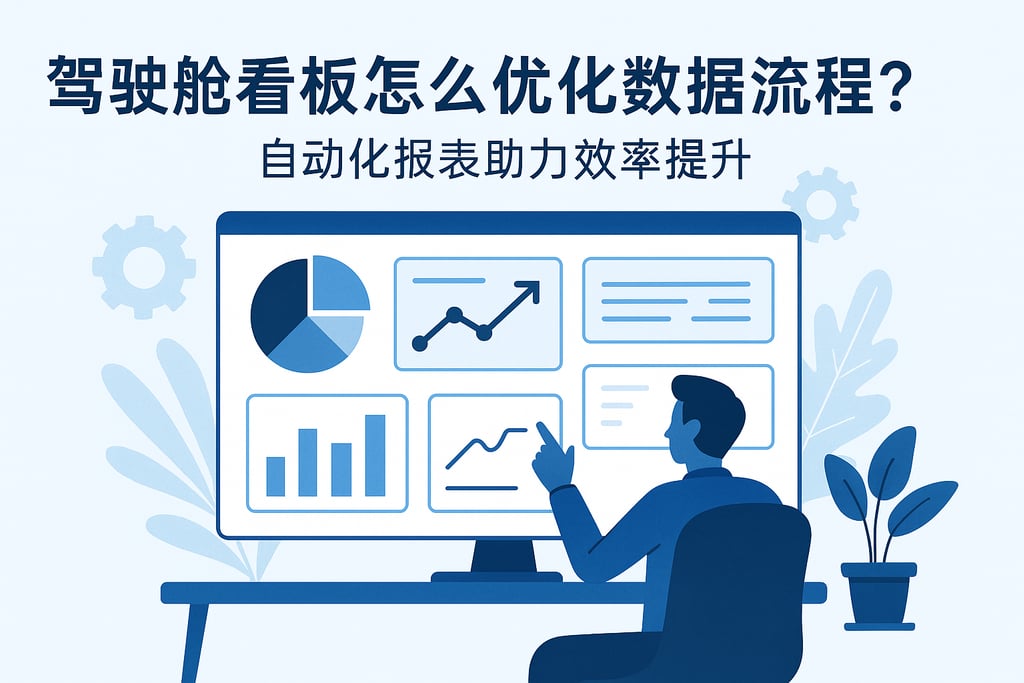 驾驶舱看板怎么优化数据流程？自动化报表助力效率提升