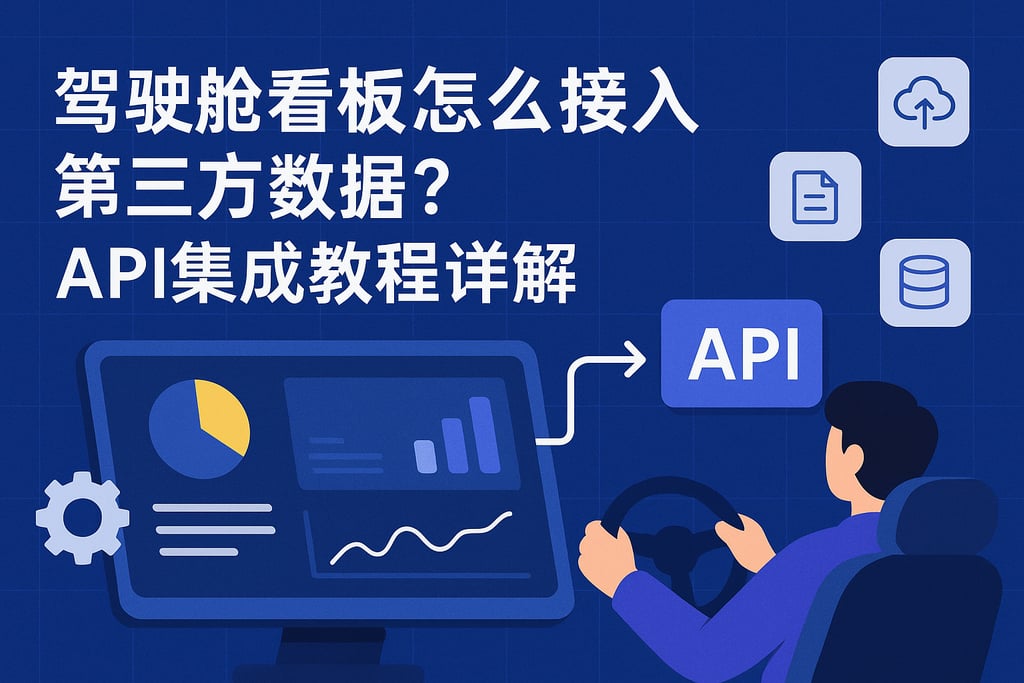 驾驶舱看板怎么接入第三方数据？API集成教程详解