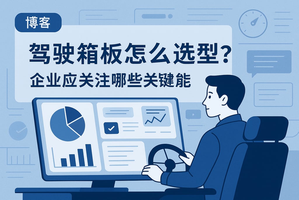 驾驶舱看板怎么选型？企业应关注哪些关键功能