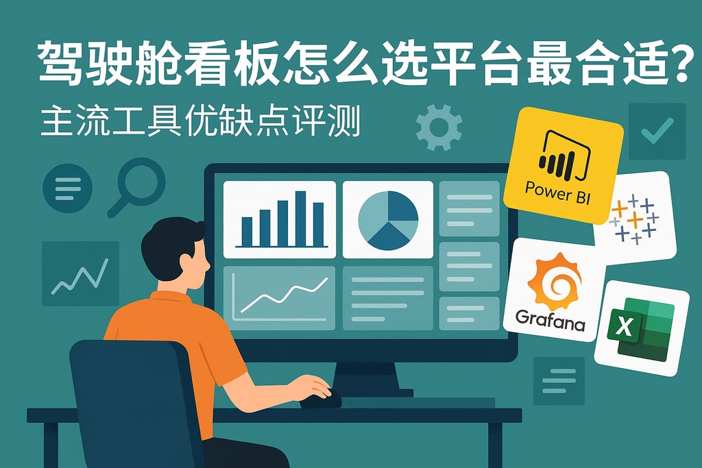 驾驶舱看板怎么选平台最合适？主流工具优缺点评测