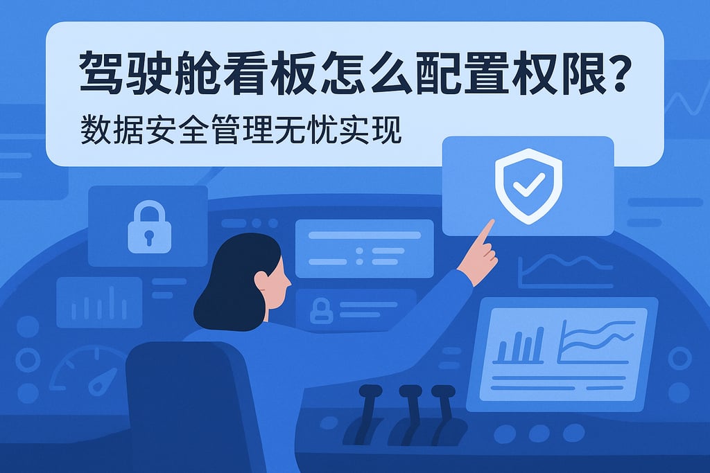驾驶舱看板怎么配置权限？数据安全管理无忧实现