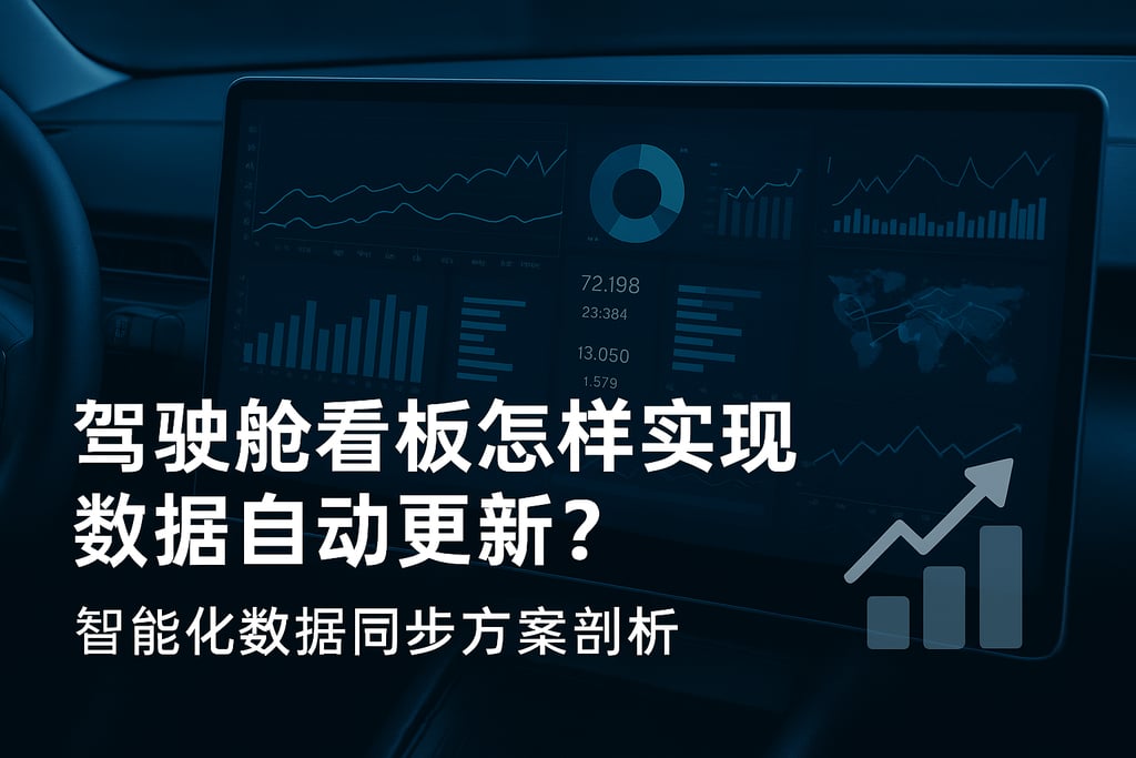 驾驶舱看板怎样实现数据自动更新？智能化数据同步方案剖析