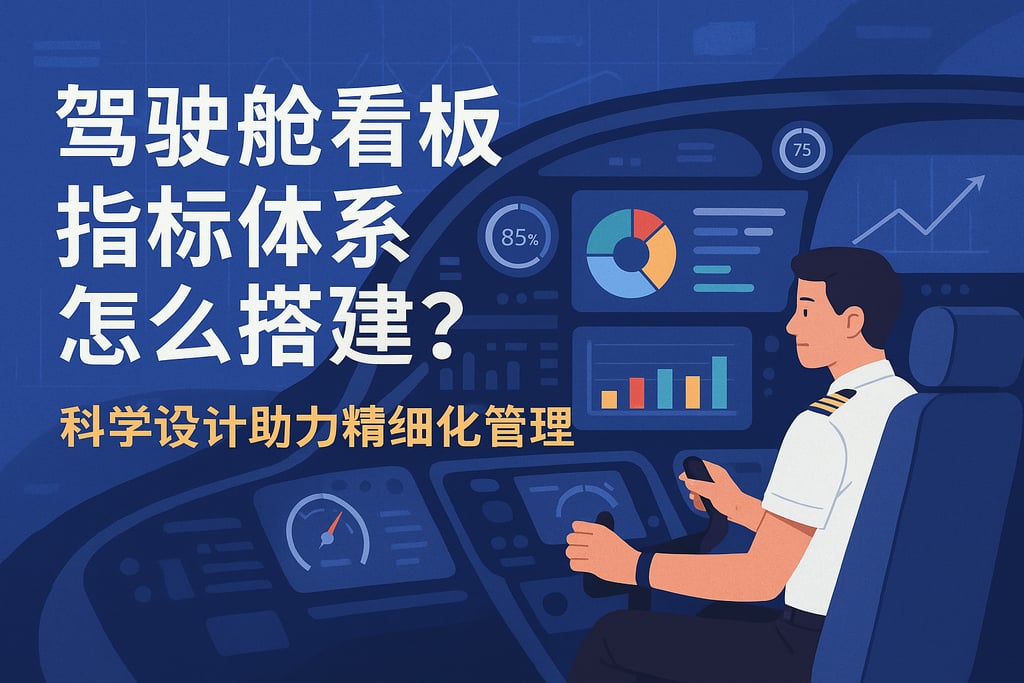 驾驶舱看板指标体系怎么搭建？科学设计助力精细化管理