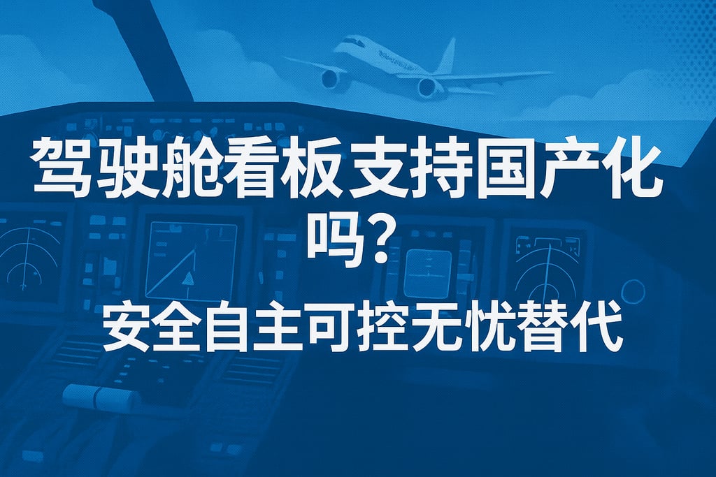 驾驶舱看板支持国产化吗？安全自主可控无忧替代