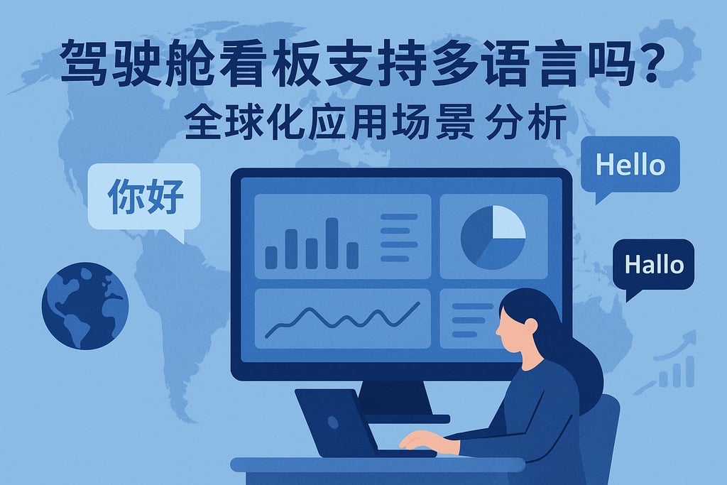 驾驶舱看板支持多语言吗？全球化应用场景分析