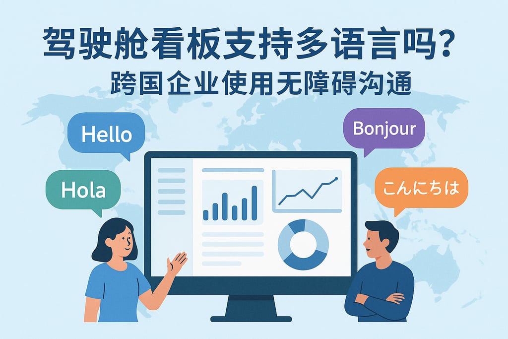 驾驶舱看板支持多语言吗？跨国企业使用无障碍沟通