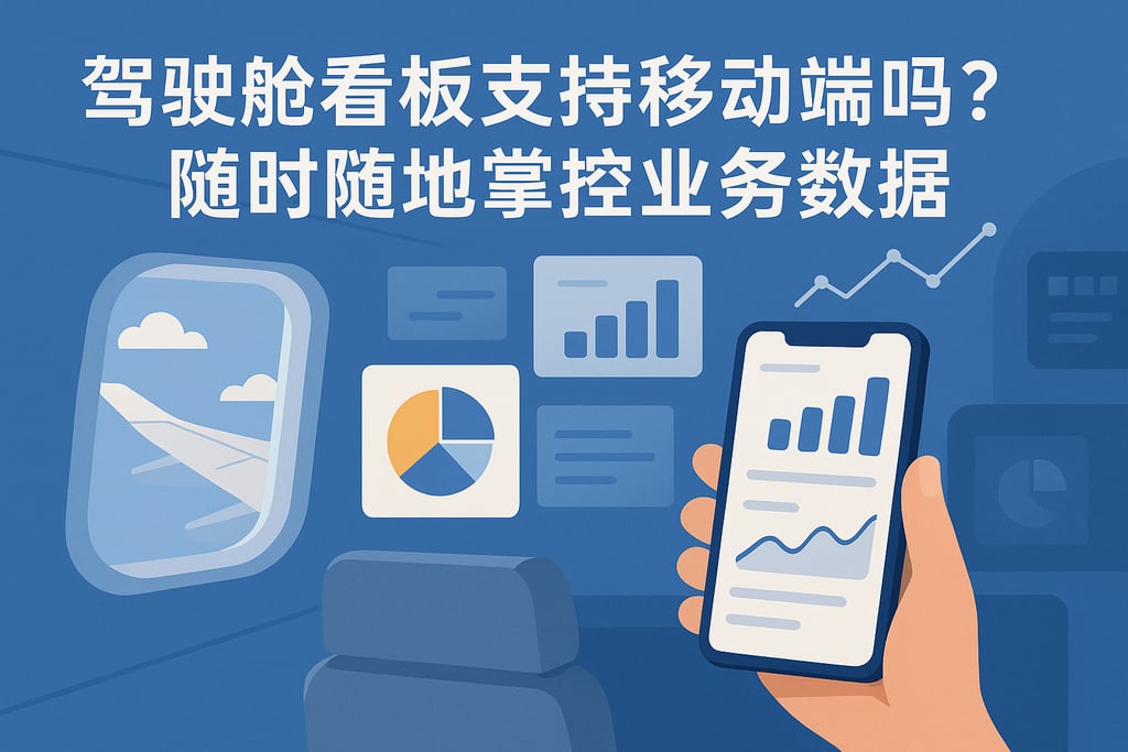 驾驶舱看板支持移动端吗？随时随地掌控业务数据