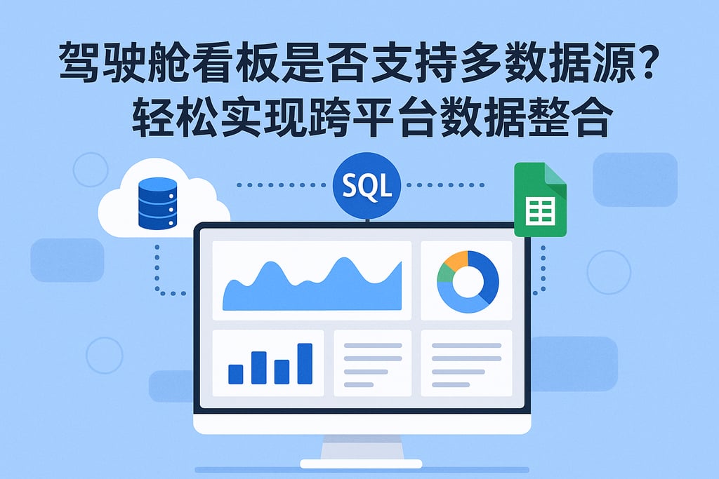驾驶舱看板是否支持多数据源？轻松实现跨平台数据整合