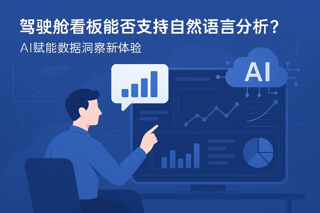 驾驶舱看板是否支持自然语言分析？AI赋能数据洞察新体验