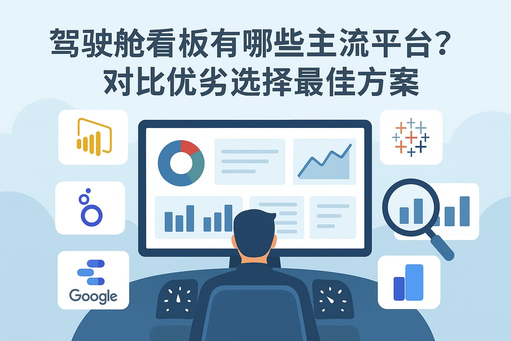 驾驶舱看板有哪些主流平台？对比优劣选择最佳方案