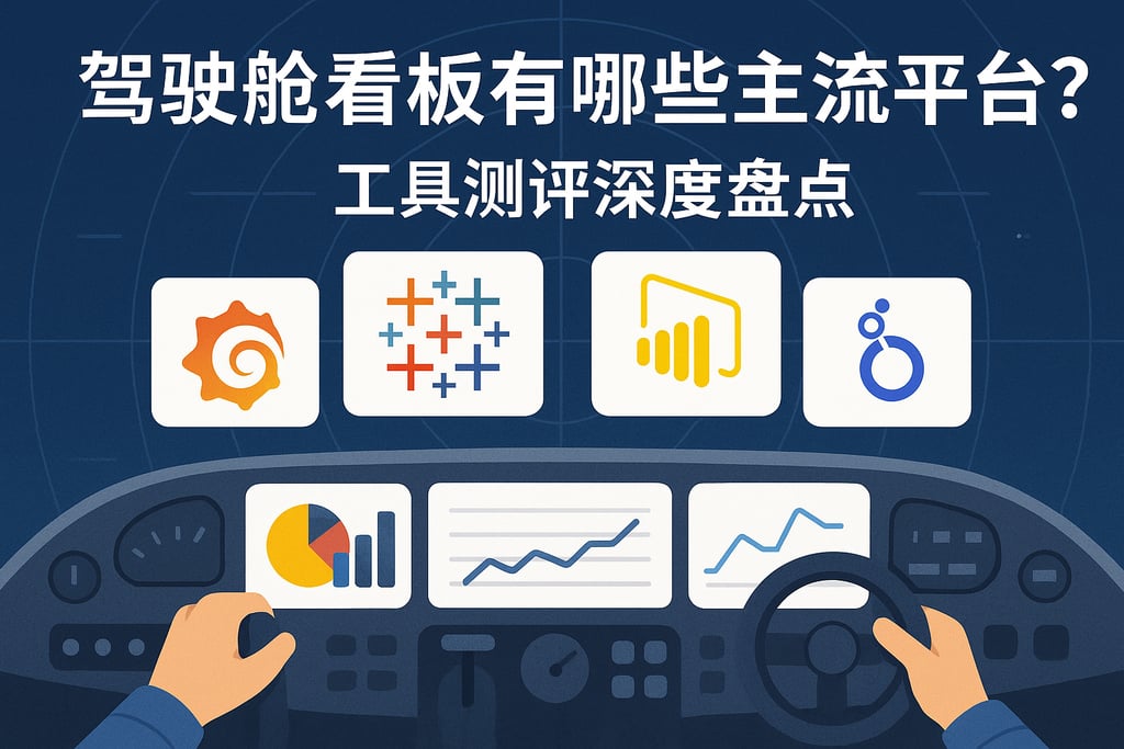 驾驶舱看板有哪些主流平台？工具测评深度盘点