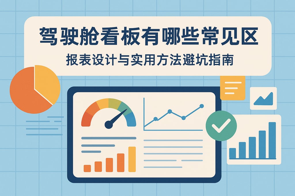 驾驶舱看板有哪些常见误区？报表设计与实用方法避坑指南