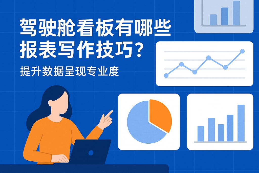 驾驶舱看板有哪些报表写作技巧？提升数据呈现专业度