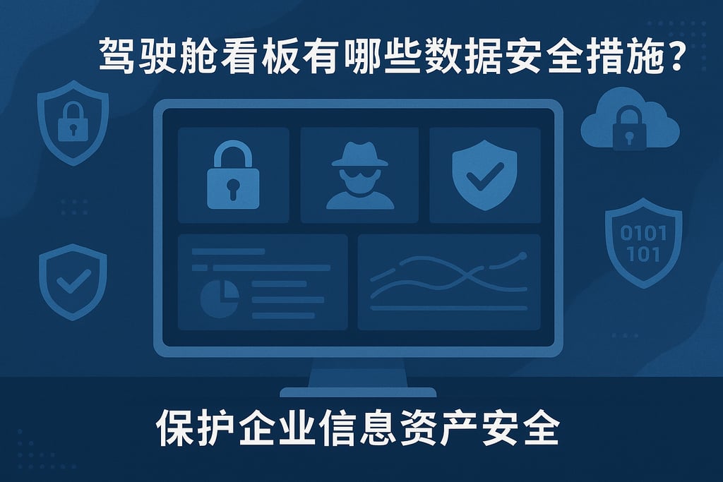 驾驶舱看板有哪些数据安全措施？保护企业信息资产安全